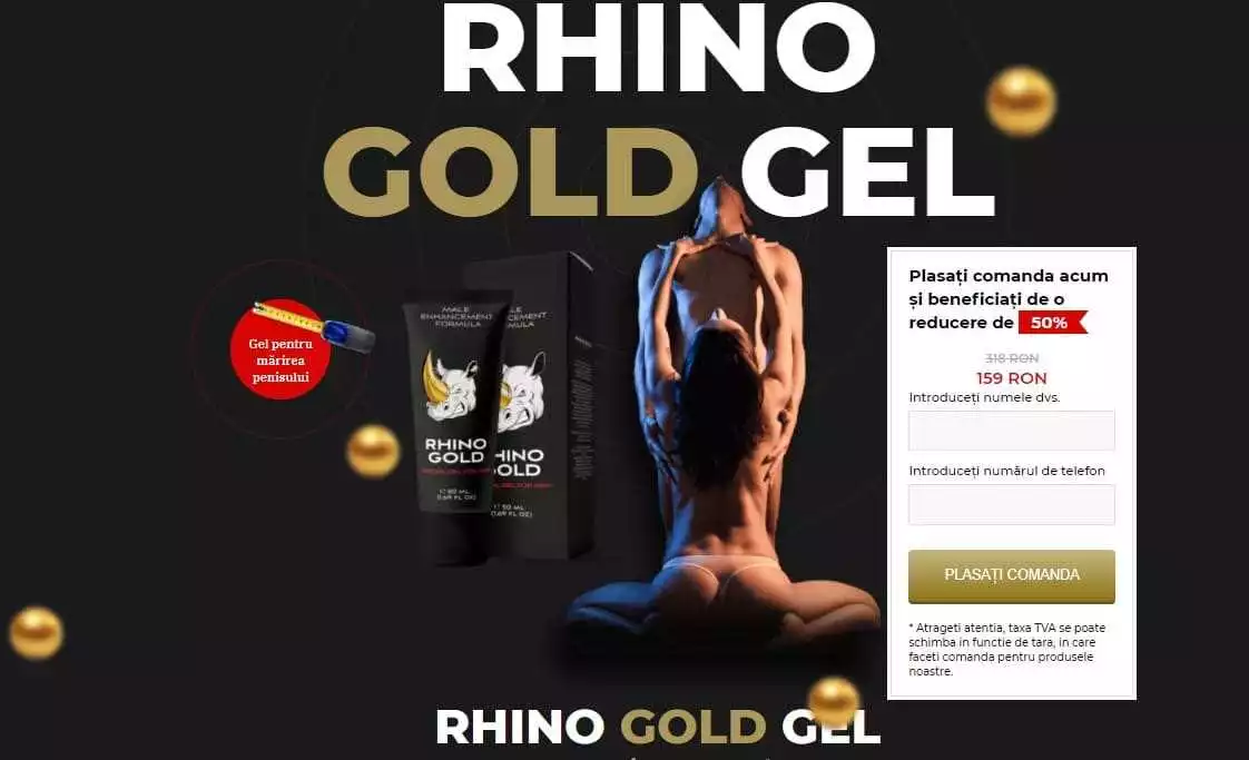 ÎMbunătățirea Performanțelor Sexuale Cu Rhino Gold Gel